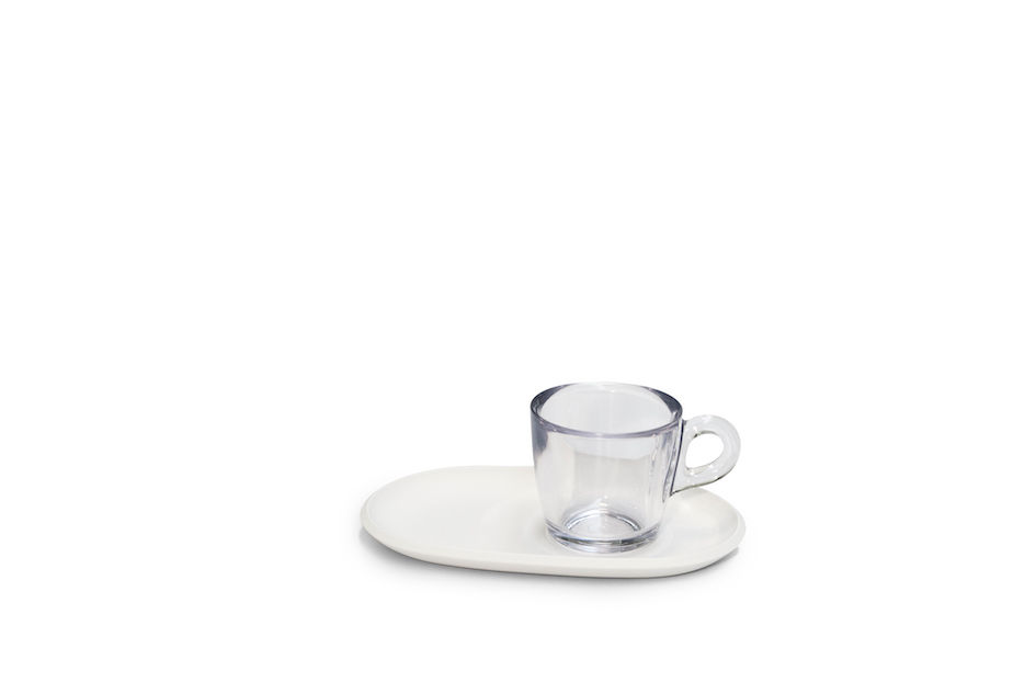 الصورة المصغرة: Pangea set 2 Coffe Cups with Saucers