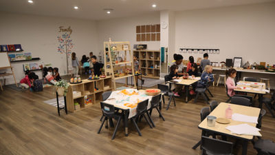 inside of a montessori learning room