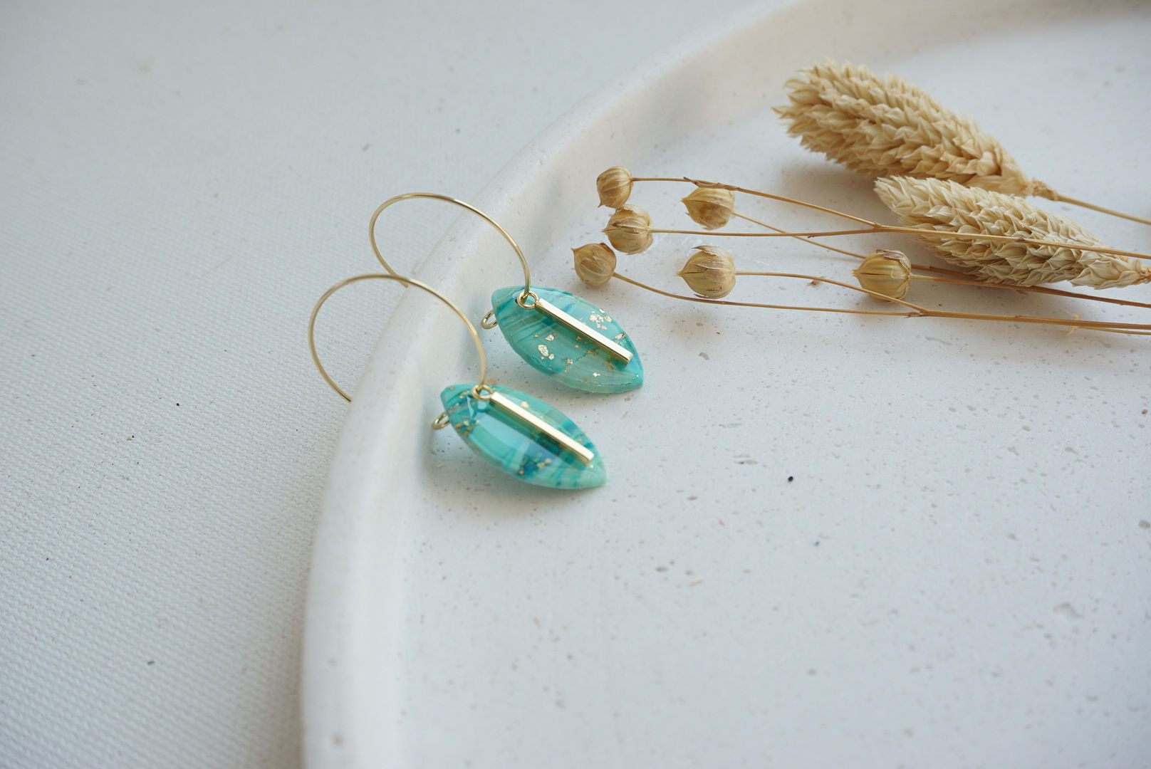 Aqua Colours Creolen