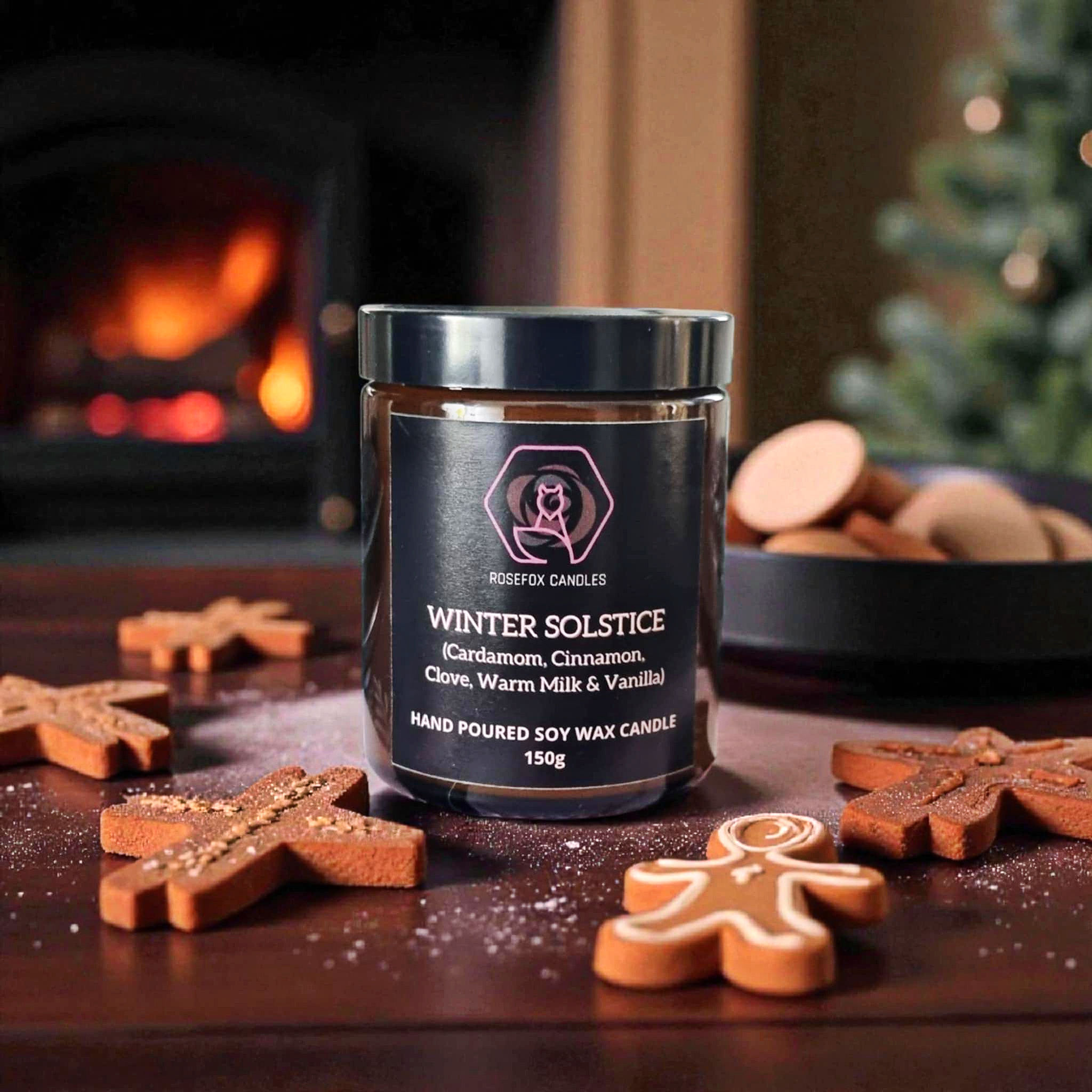 Spiced Cardamom, Clove, Warm Milk & Vanilla Scented Soy Jar Candle