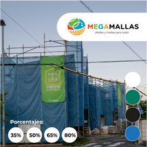 mallas sarán, mallas de seguridad, malla de contención, mallas de construcción