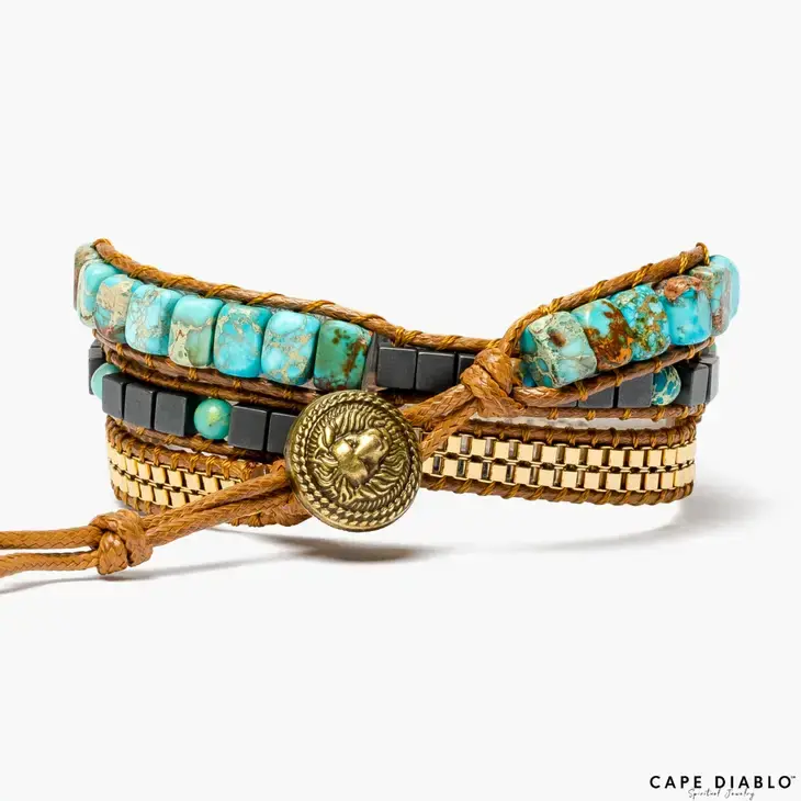 Thumbnail: Turquoise Calming Energy Apple Watch Strap
