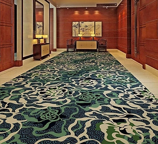 We customize broadloom.