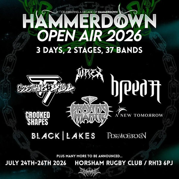 hammerdown lineup poster