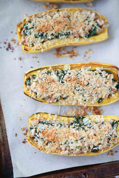 Stuffed Delicata Squash 