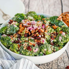 Classic Broccoli Crunch Salad 