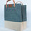 Thumbnail: Teal Jute Picnic Tote