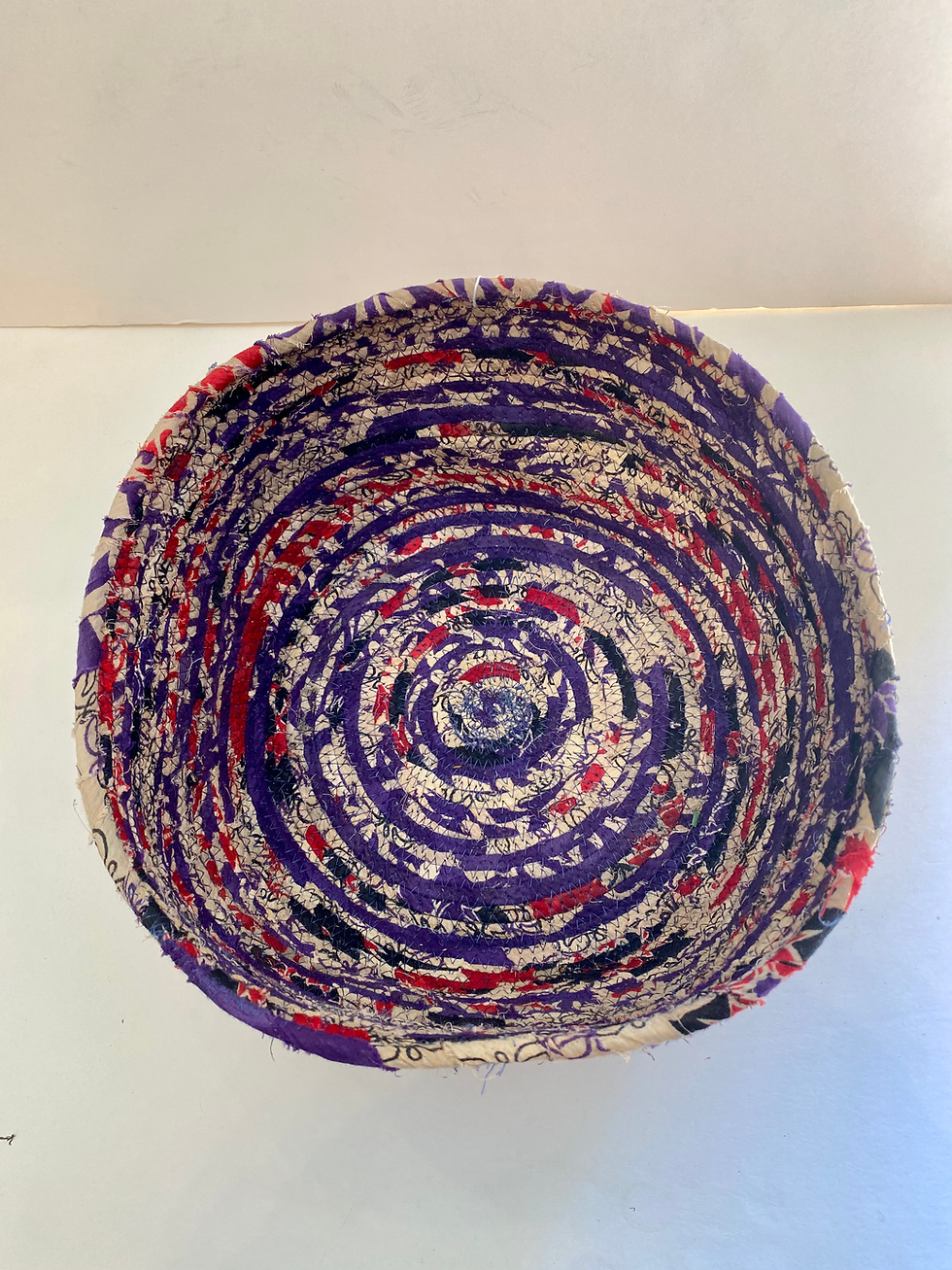 Thumbnail: Up-Cycled Sari Bowl (Large) (wholesale only)