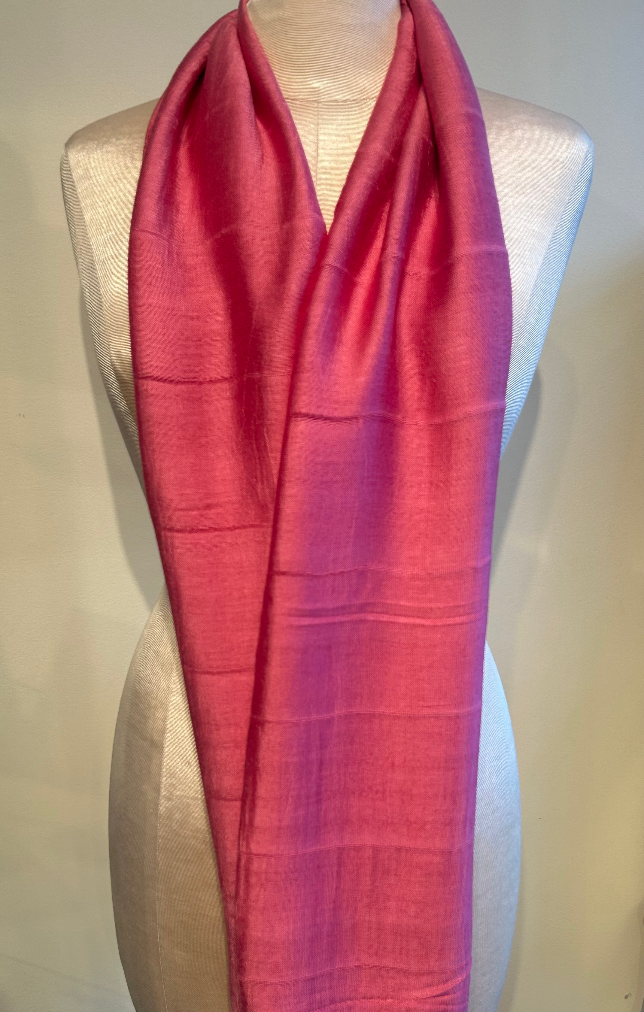 Hue Scarf in Rose Tea
