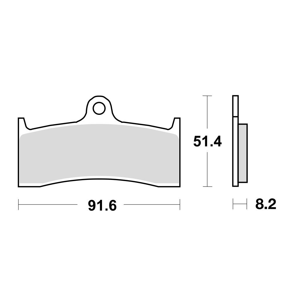 TRW Lucas kočione pločice MCB660SV ( SINTER )