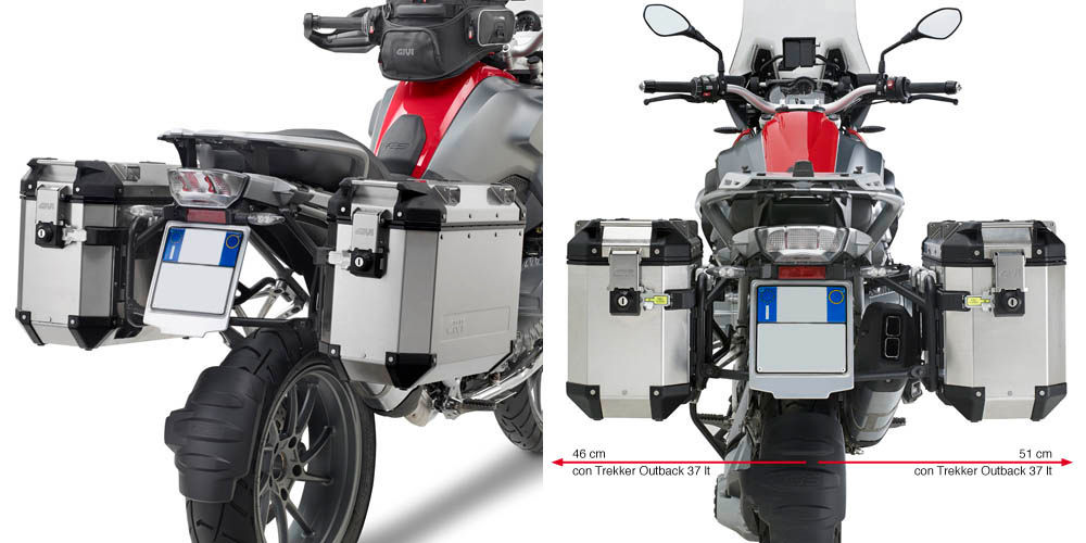 KAPPA nosač bočnih kofera BMW R 1200 GS/ R 1250 GS ( 13 - ) KL5108CAM