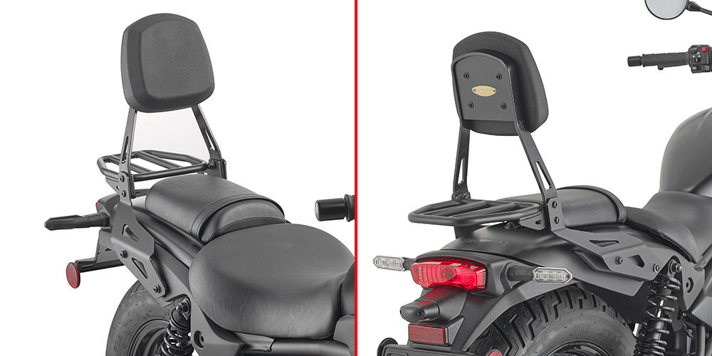 GIVI Naslon za suvozača sa nosačem kof. KAWASAKI Eliminator 500 (24-26) TS4134C