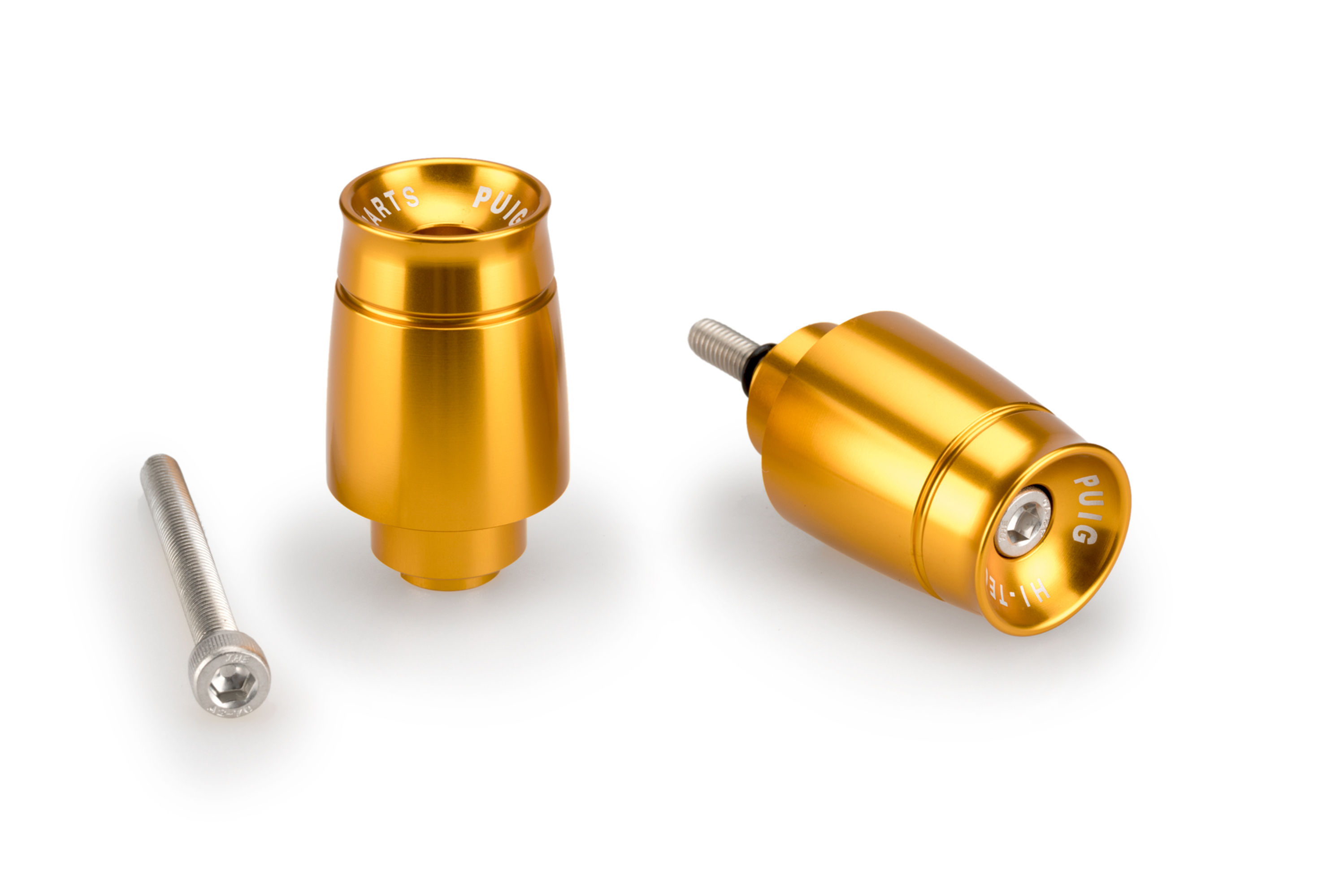 BAR END ALUMINUM MOD.SPORT HONDA C/GOLD