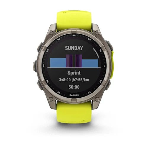 Thumbnail: Fenix 8 47mm, Sapphire, SOLAR, Yellow
