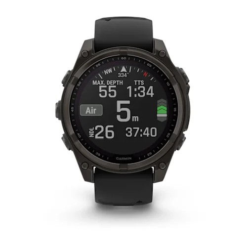 Thumbnail: Fenix 8 47mm, Sapphire, SOLAR, Black