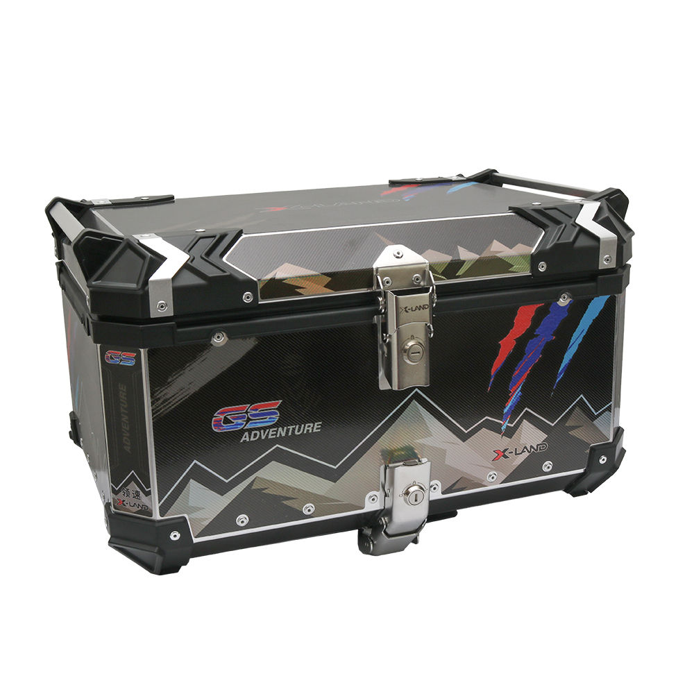 X-LAND Alu centralni kofer crni Adventure 65L X-LAND-65B-A
