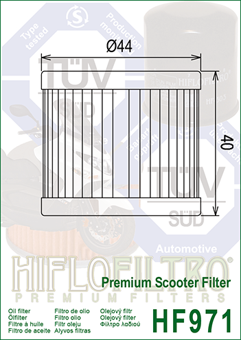 Thumbnail: Filter ulja HF971 Hiflo