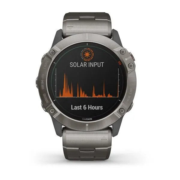 Thumbnail: Garmin Fenix 6x Solar Titanium