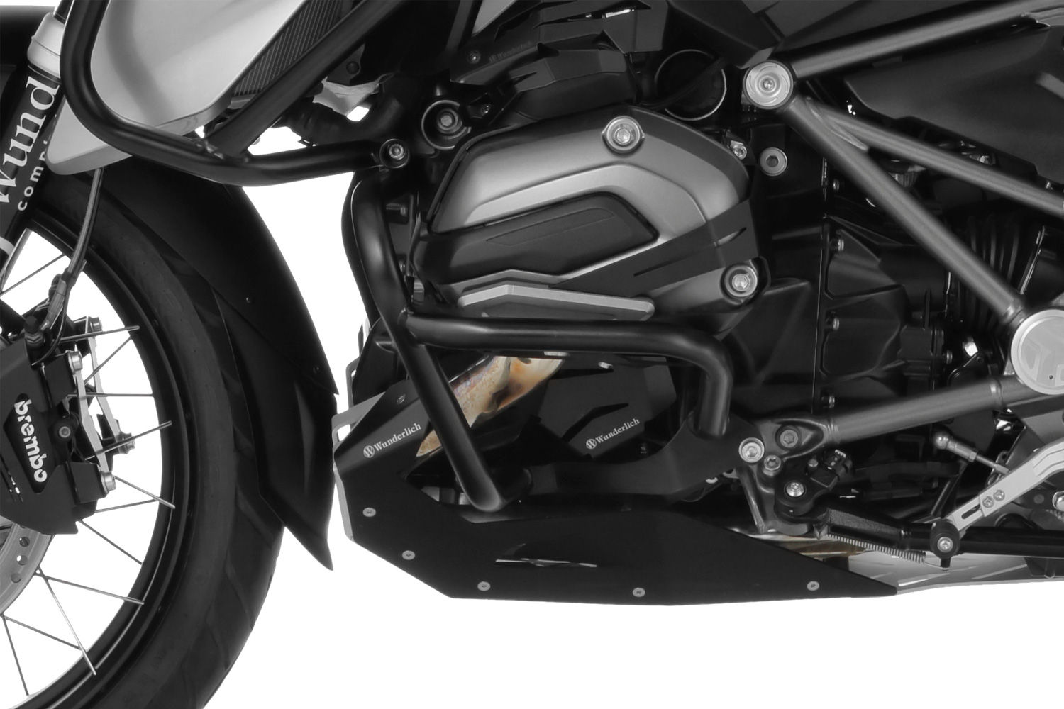 Wunderlich engine protection bar - black