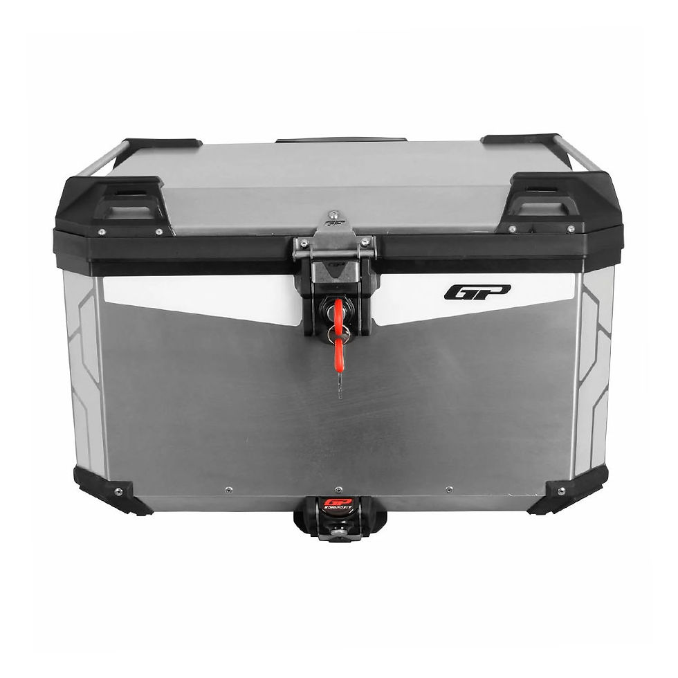 Thumbnail: GP KOMPOZIT Aluminijumski centralni kofer 75L sivi GP06010200802256