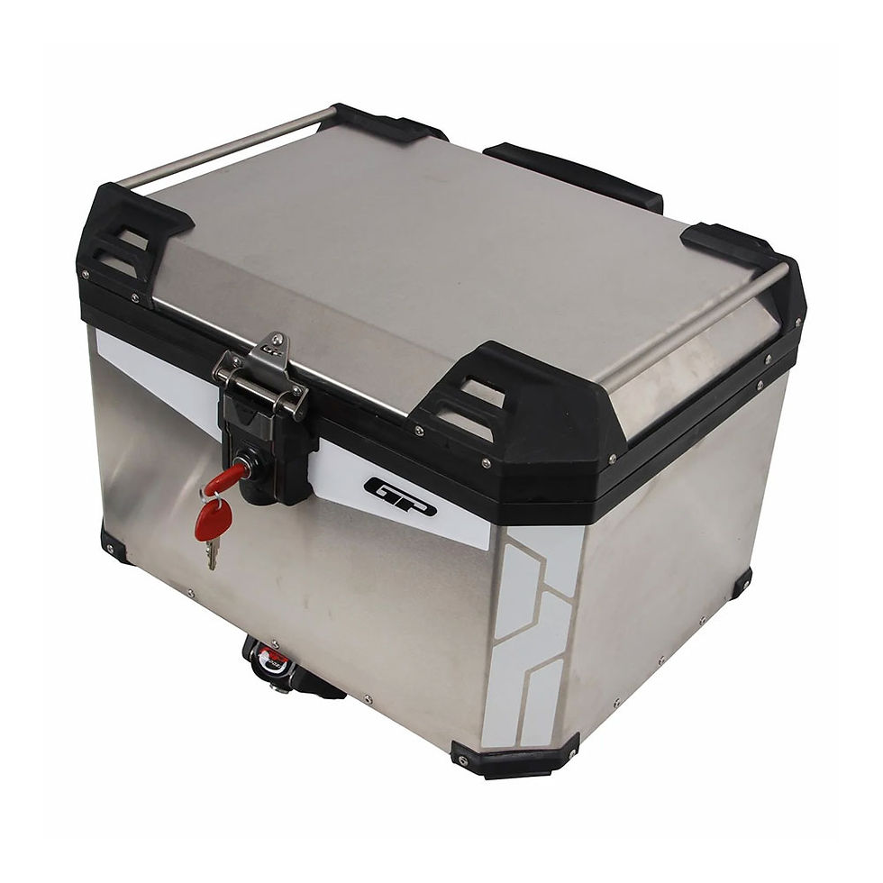 Thumbnail: GP KOMPOZIT Aluminijumski centralni kofer 57L sivi GP06010200802255