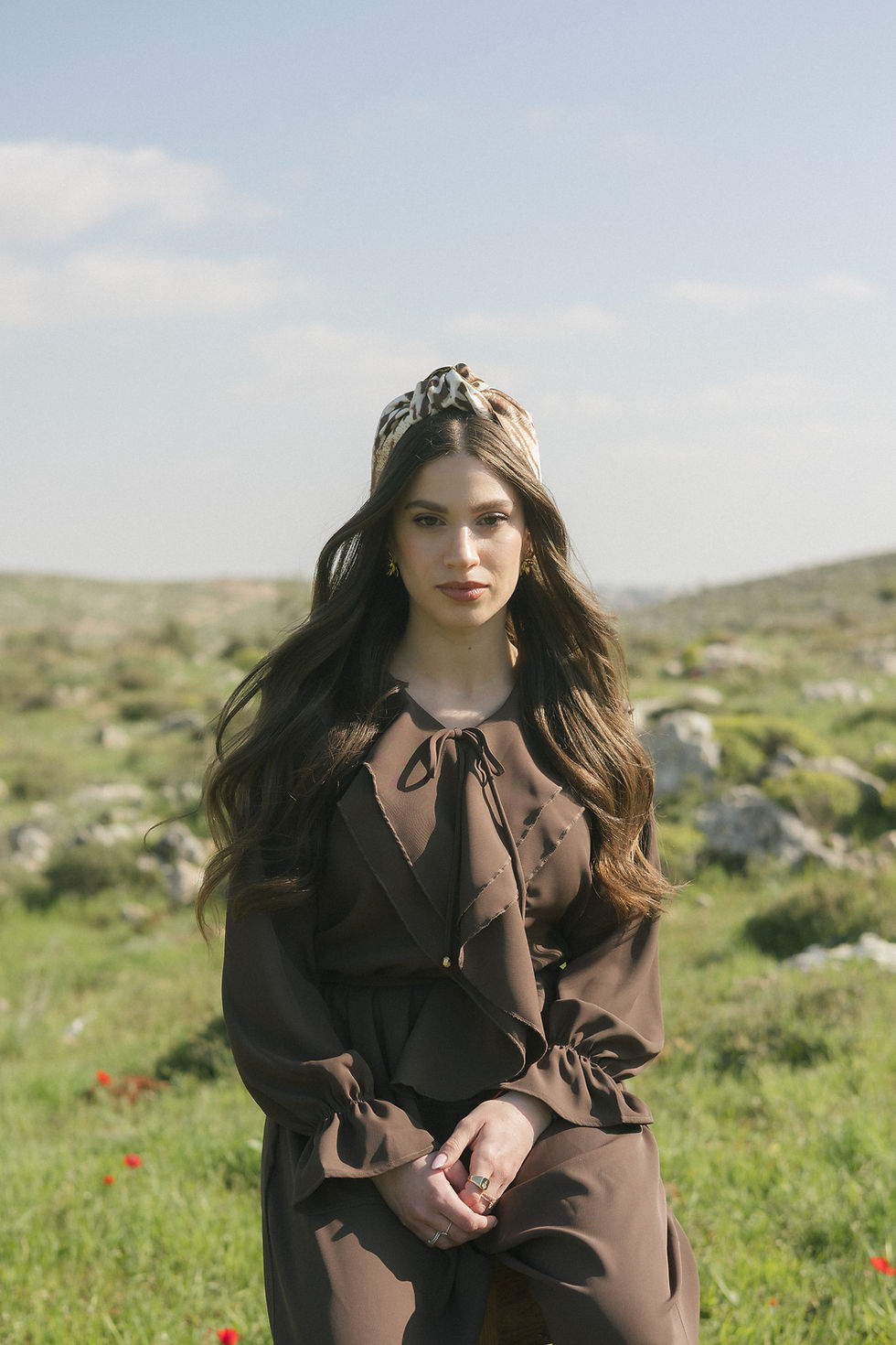 Thumbnail: דגם סאנסט זברה חום רחב