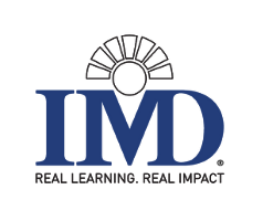 IMD logo: Real Learning. Real Impact