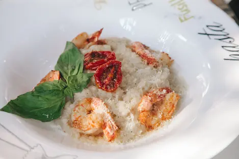 risotto with shrimp