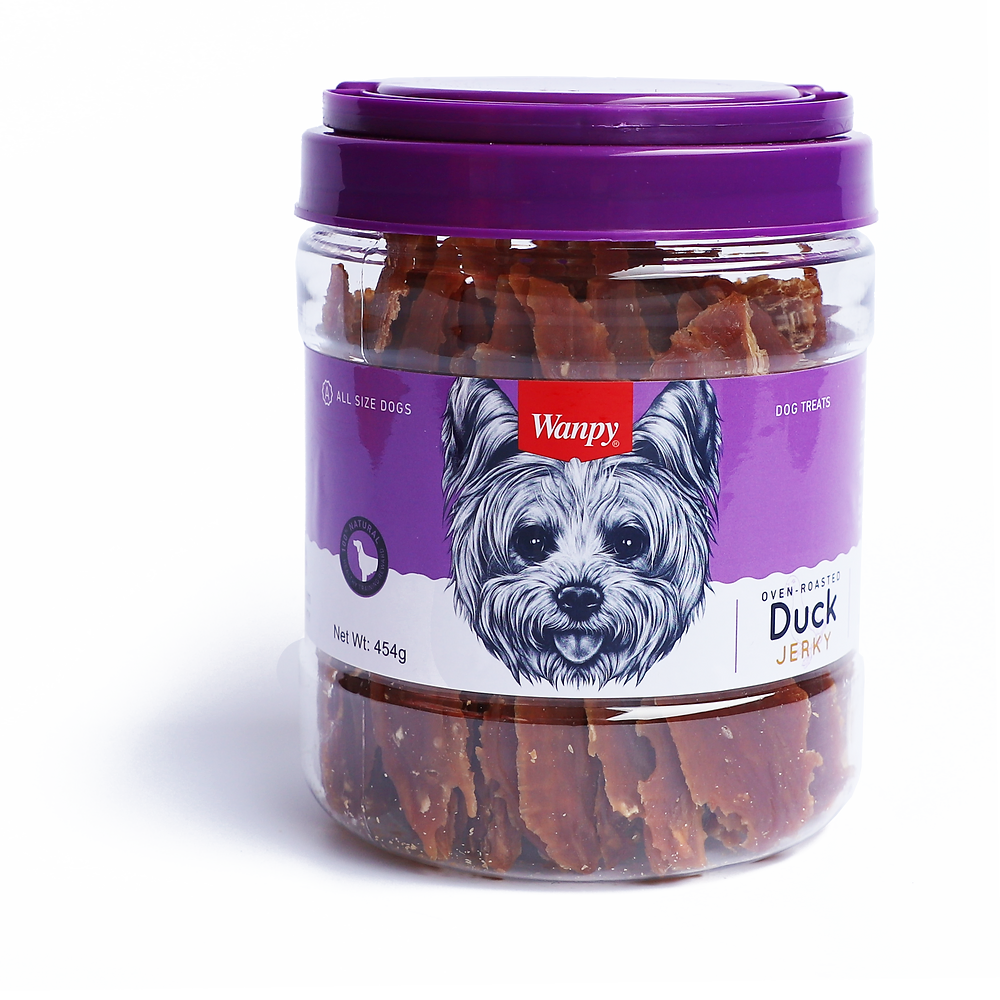 Wanpy duck jerky clearance