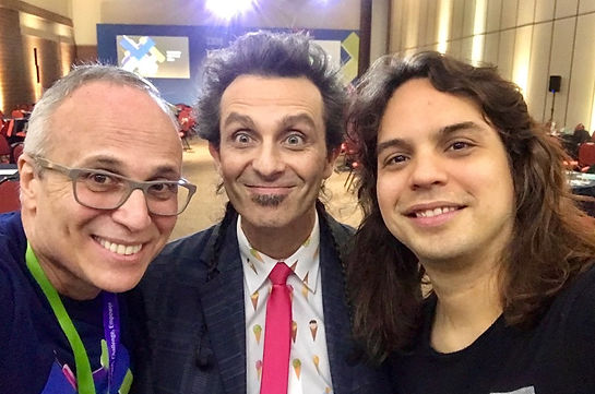 Mauro Segura, Marcio Ballas e Murilo Gun