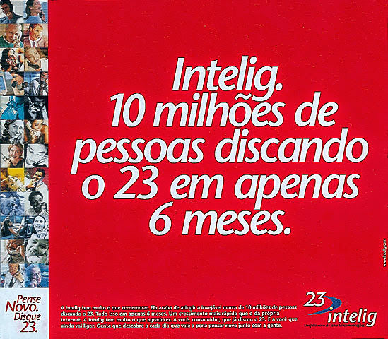 Peça publicitária celebrando 10 milhões de clientes em apenas 6 meses