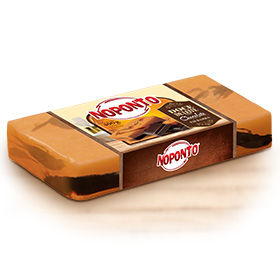 Doces NOPONTO - Doce de leite com chocolate em barra 400 g