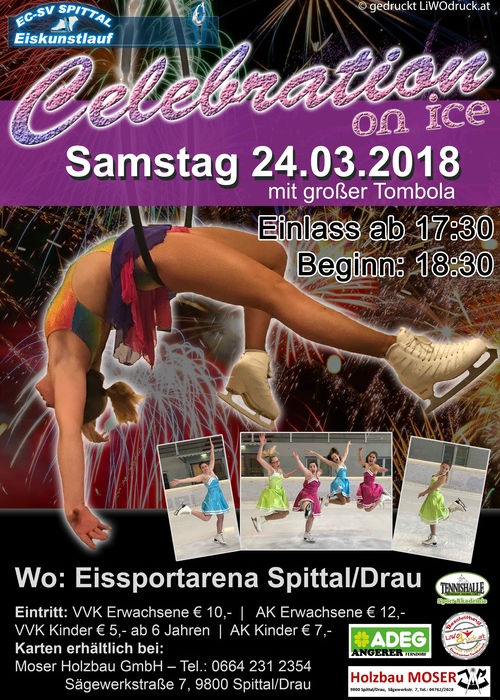 Celebration on Ice 2018 Plakat