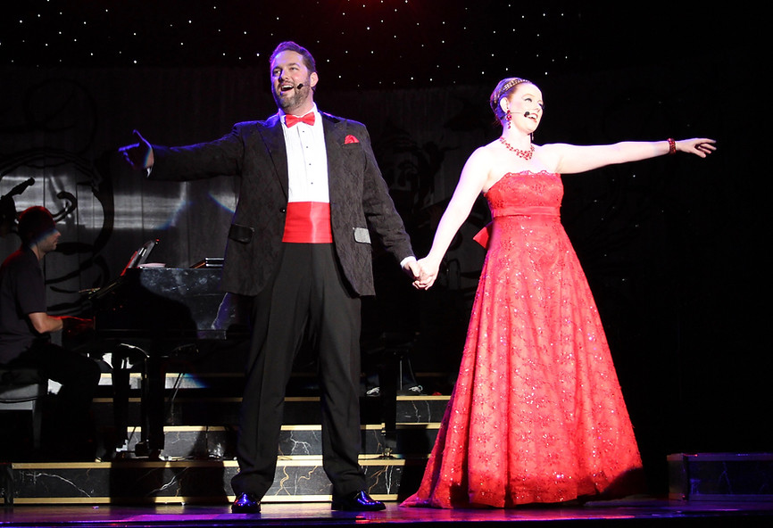 Dustin and Courtney Cunningham Veendam Singers Encore Holland America
