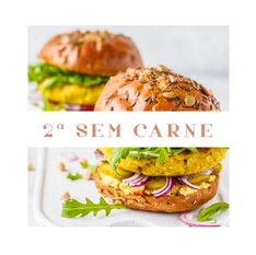2ª sem carne | Hambúrguer de Grão de Bico