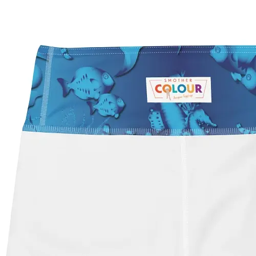 Thumbnail: Fantasy-style underwater animal pattern with flat bold colours and outlines