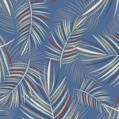 Thumbnail: Contemporary forest-inspired leggings pattern with tranquil colour palette