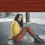 Thumbnail: Woman in XS high-waisted leggings wearing the iconic The Shining carpet pattern
