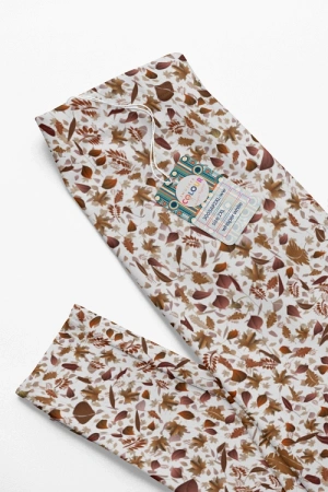 flat leggings image of Autumn Leaves leggings
