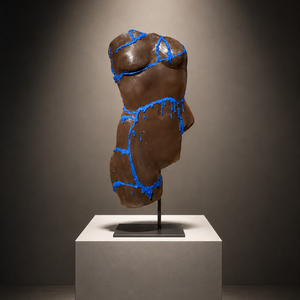 Ceramic sculpture Linfa by Beatrice Paganessi