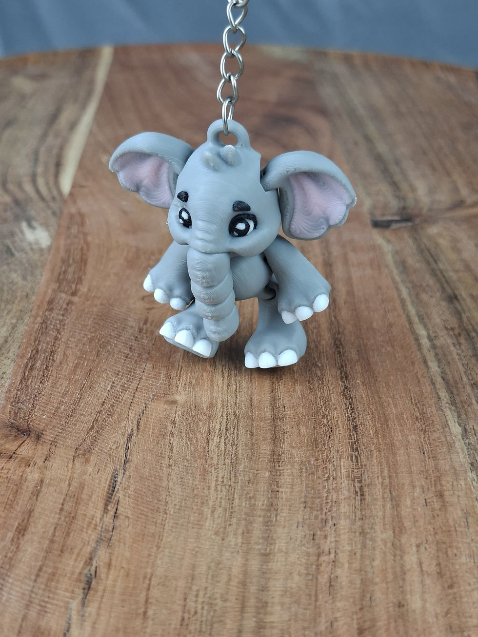 Miniaturbild: Schlüsselanhänger "Elefanten-Junge" - liebevoll im 3D-Druck gefertigt