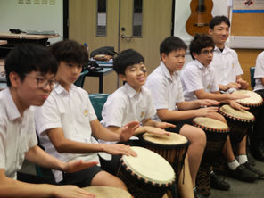 Year 8 Students Find the Beat in African Drumming