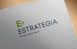 Creación de logo: Estrategia Propiedad Raíz