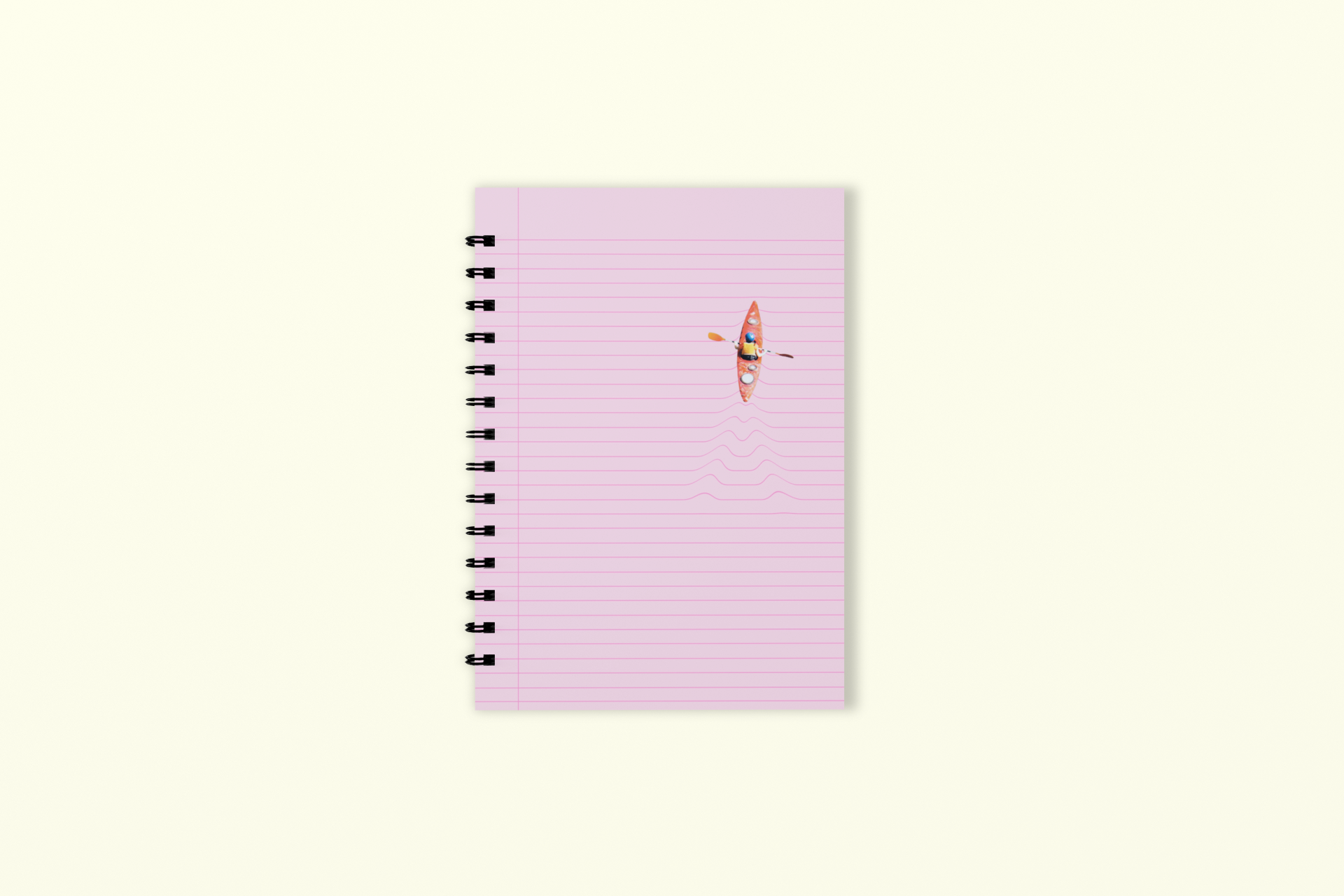 Tidal Note Spiral Notebook