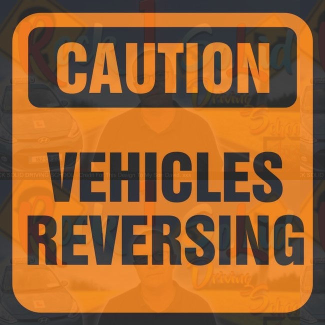 Caution Vehicles Reversing
