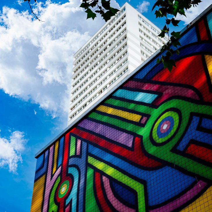 Paysage urbain des Olympiades Paris