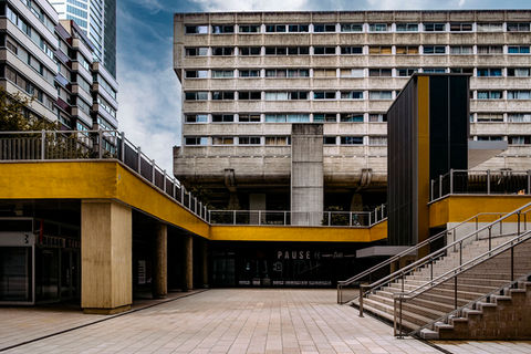 Architecture brutaliste Paris la Défense Vision 80