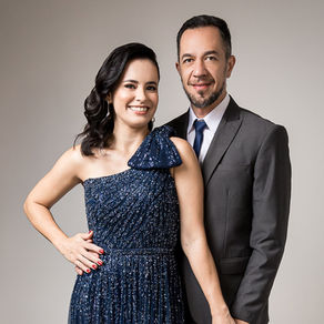 Pérola Andrade e Rafael Rodrigues