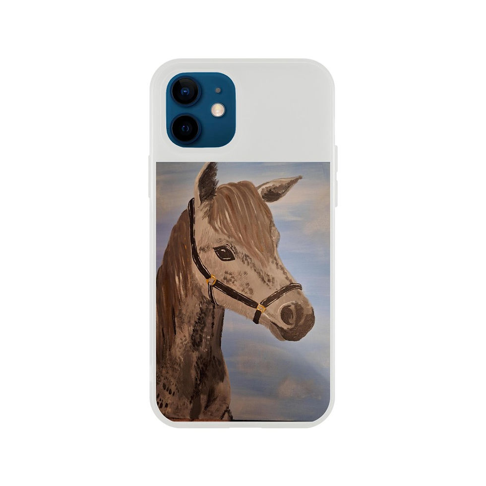 Thumbnail: Evan the Horse - iPhone Flexi case
