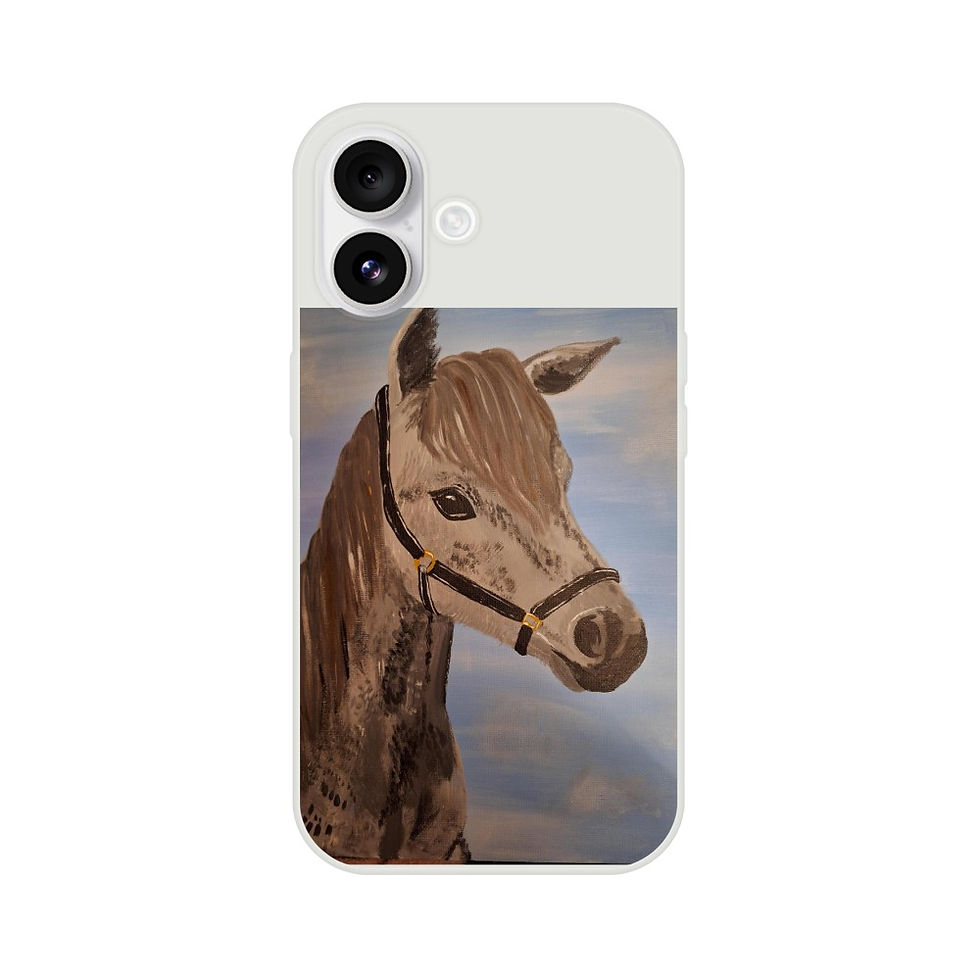 Thumbnail: Evan the Horse - iPhone Flexi case